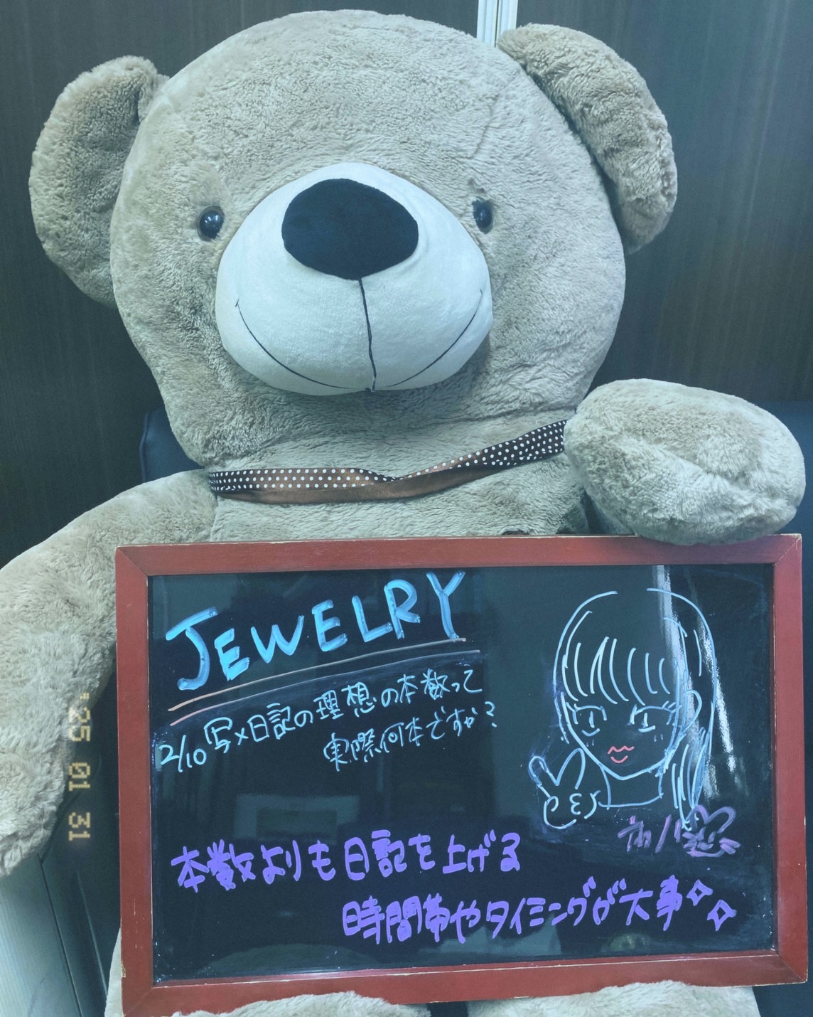 ★☆写メ日記の理想の本数って、実際何本ですか？☆★