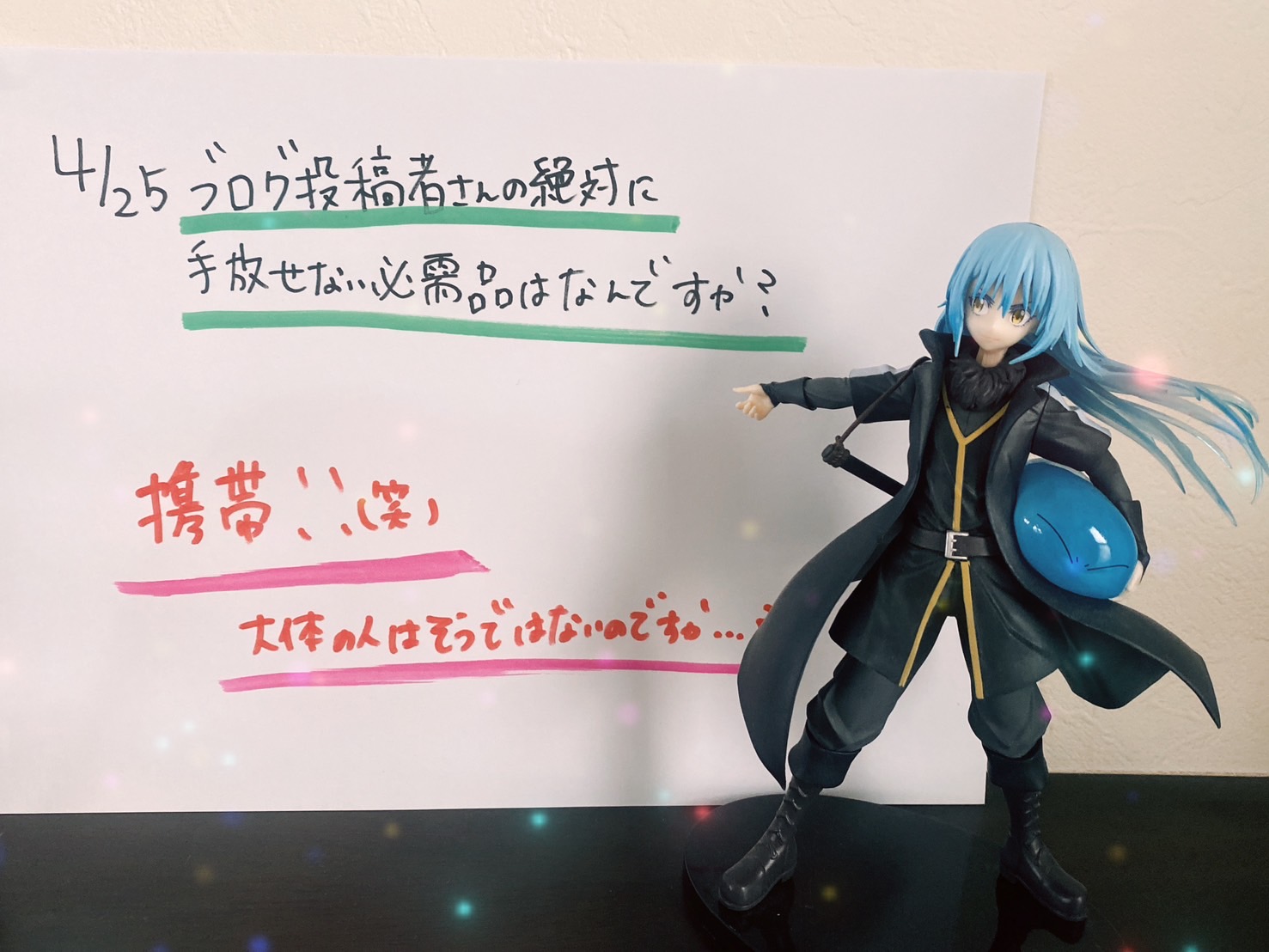 ★☆ブログ投稿者さんの絶対に手放せない必需品はなんですか？☆★